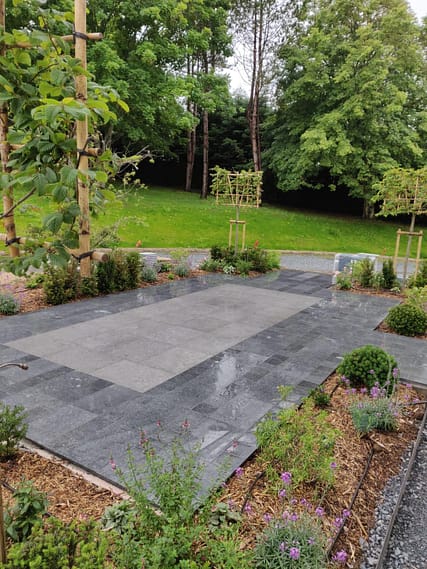 Dallage extérieur à Caen - Allées de jardin - Dumaine Carrelage