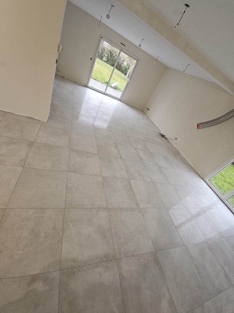 Rénovation de sols intérieur à Bieville Beuville - Pose de carrelage à Caen - Dumaine Carrelage